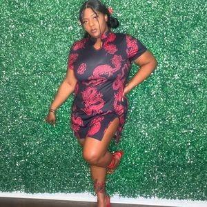 Japanese Dragon dress